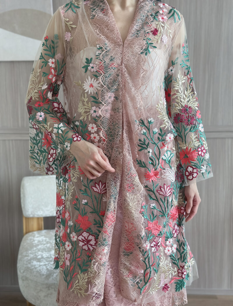 Ganika gardenia tunic dusty pink - Image 4