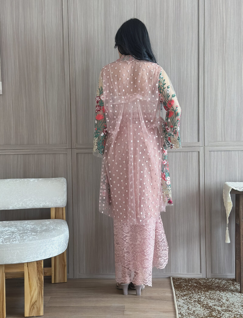 Ganika gardenia tunic dusty pink - Image 5