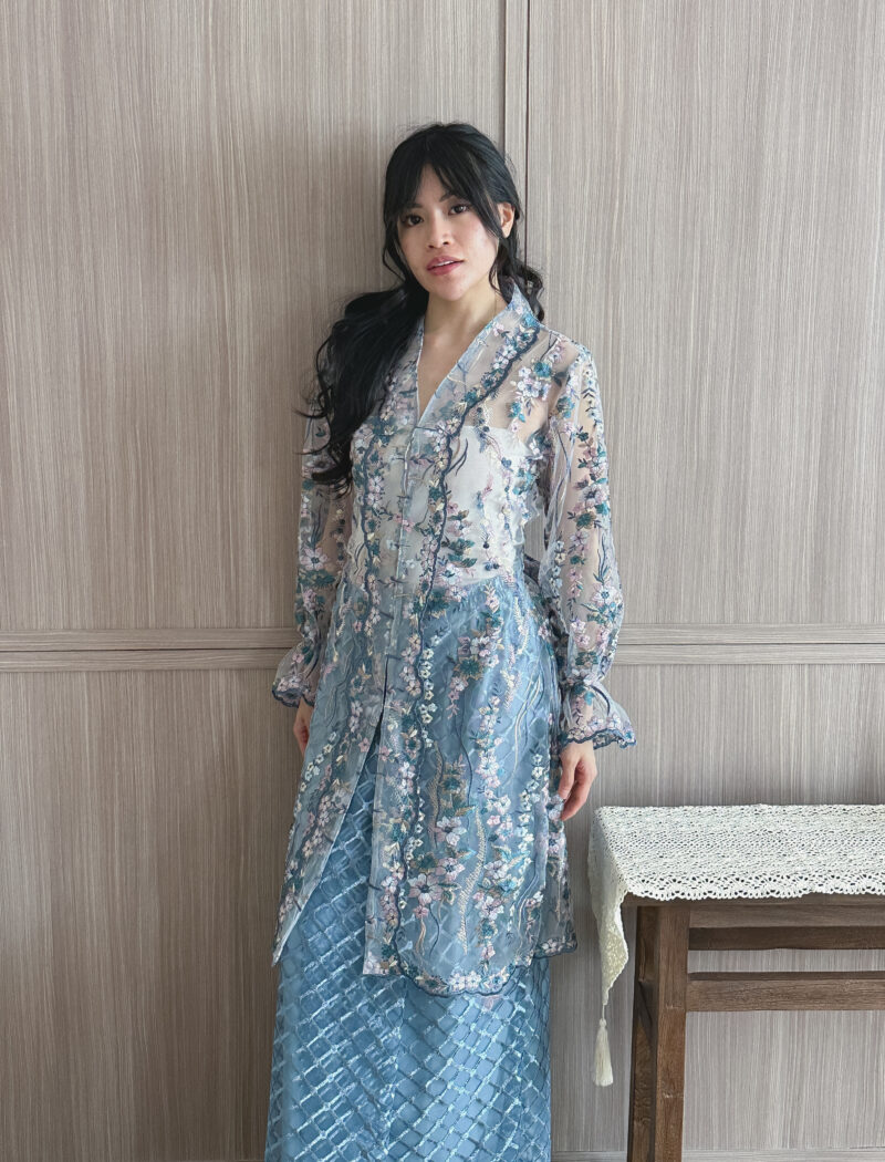 Kejora Denim Blue Tunic - Image 2