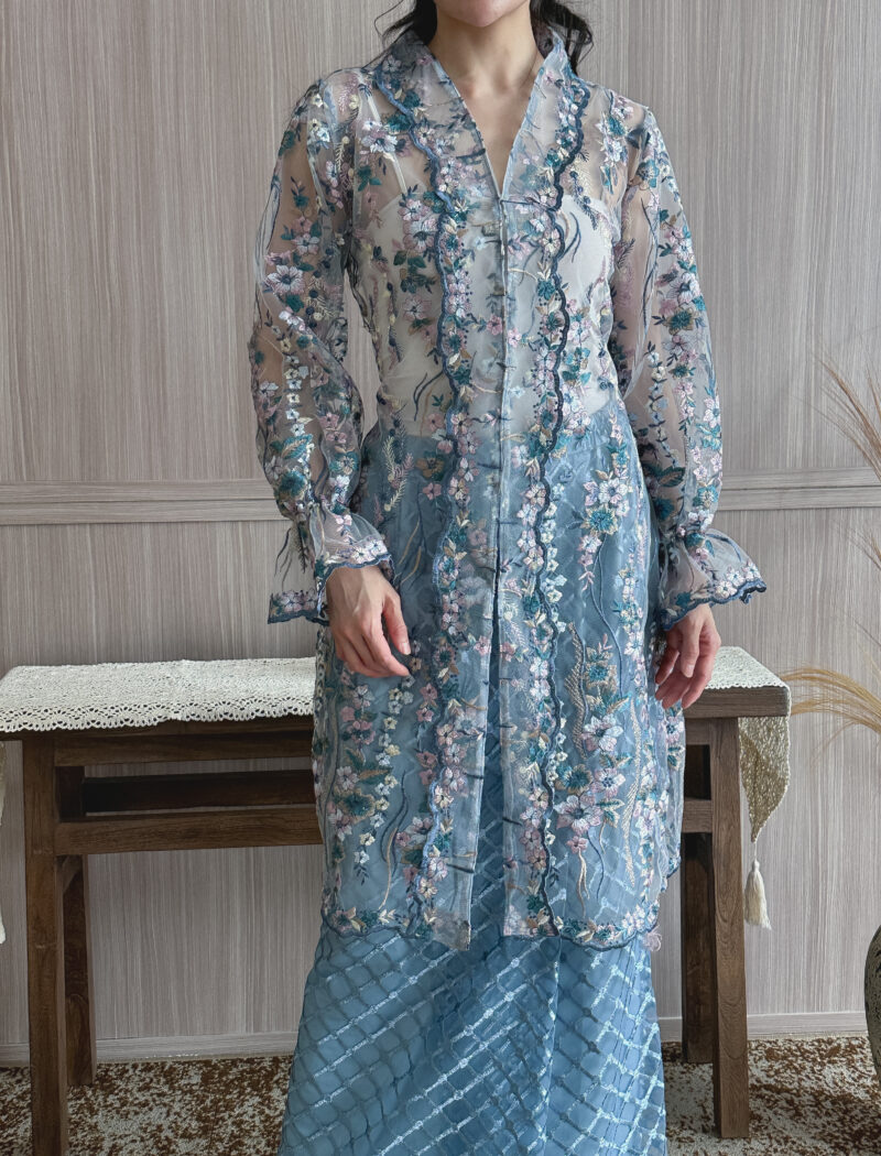 Kejora Denim Blue Tunic - Image 3