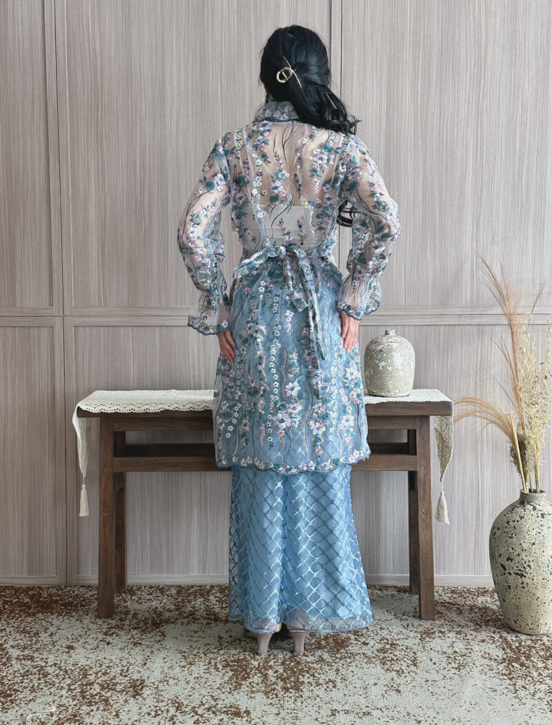 Kejora Denim Blue Tunic - Image 4