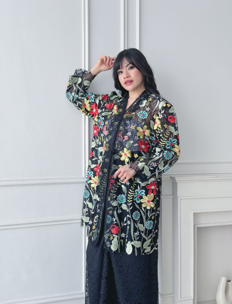Rose Tunic Black - Image 3