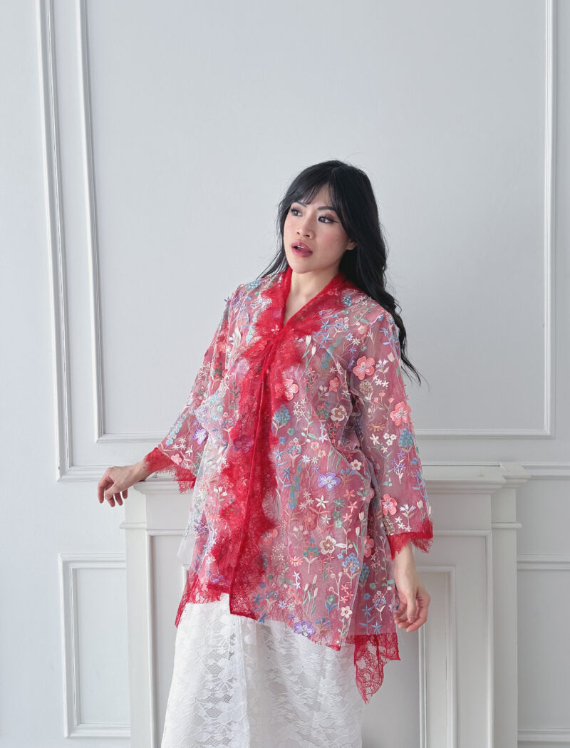 Daisy Tunic Red - Image 2