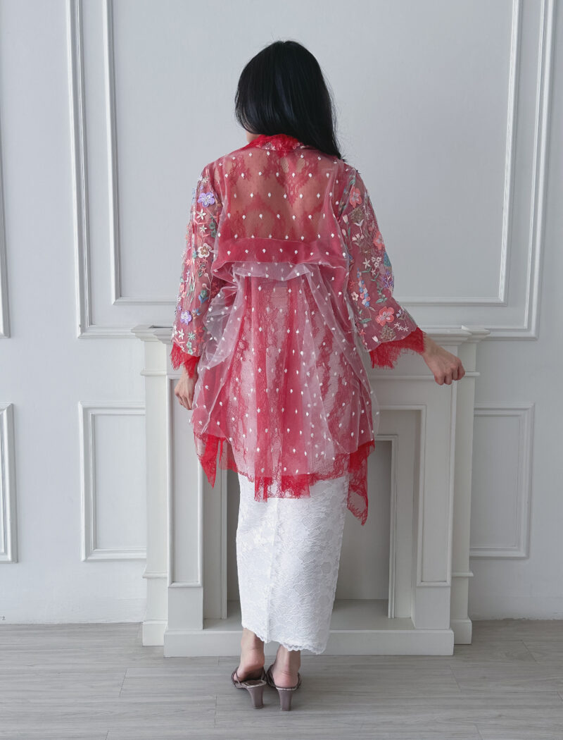 Daisy Tunic Red - Image 3