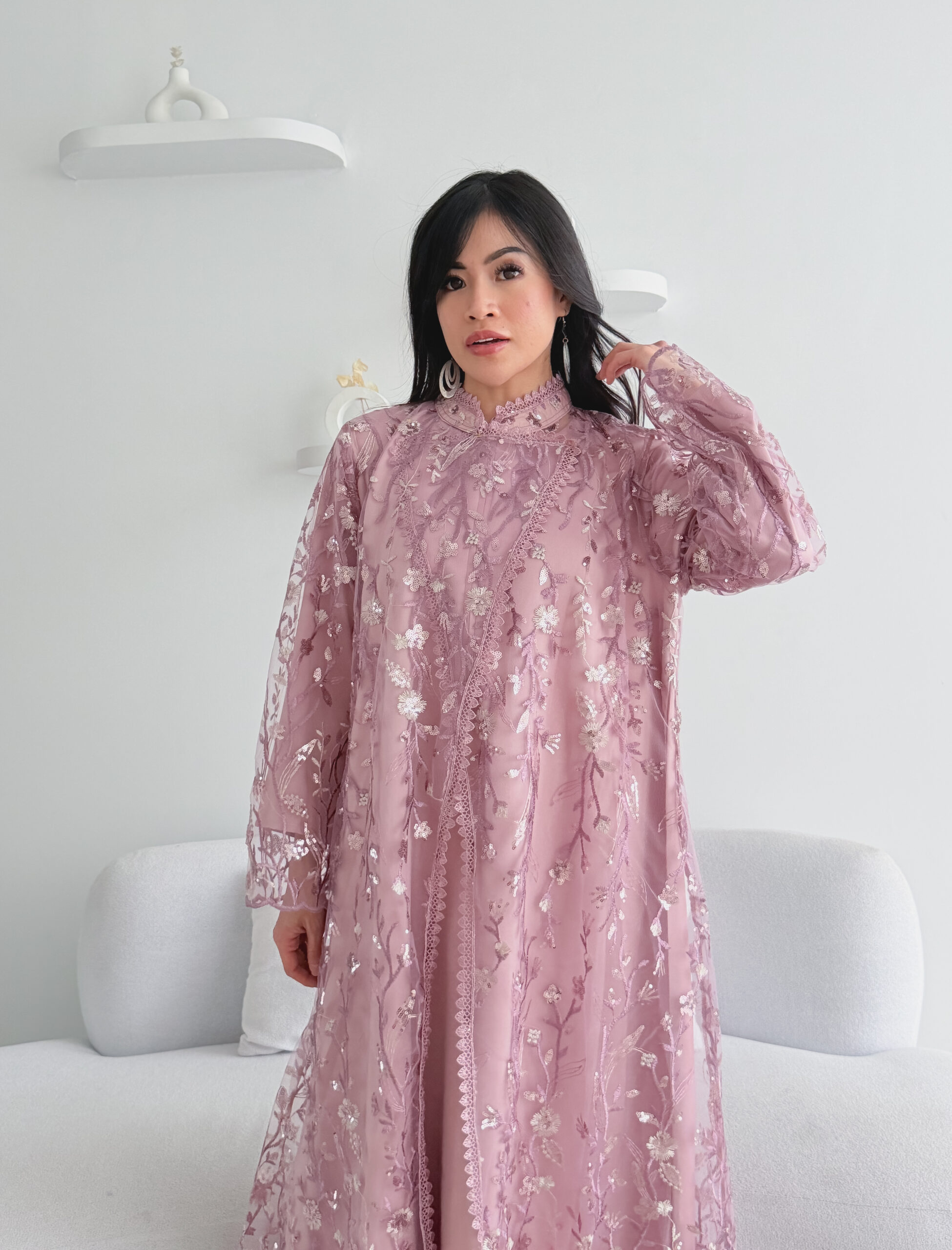 Janggan Dress Pink - Image 2