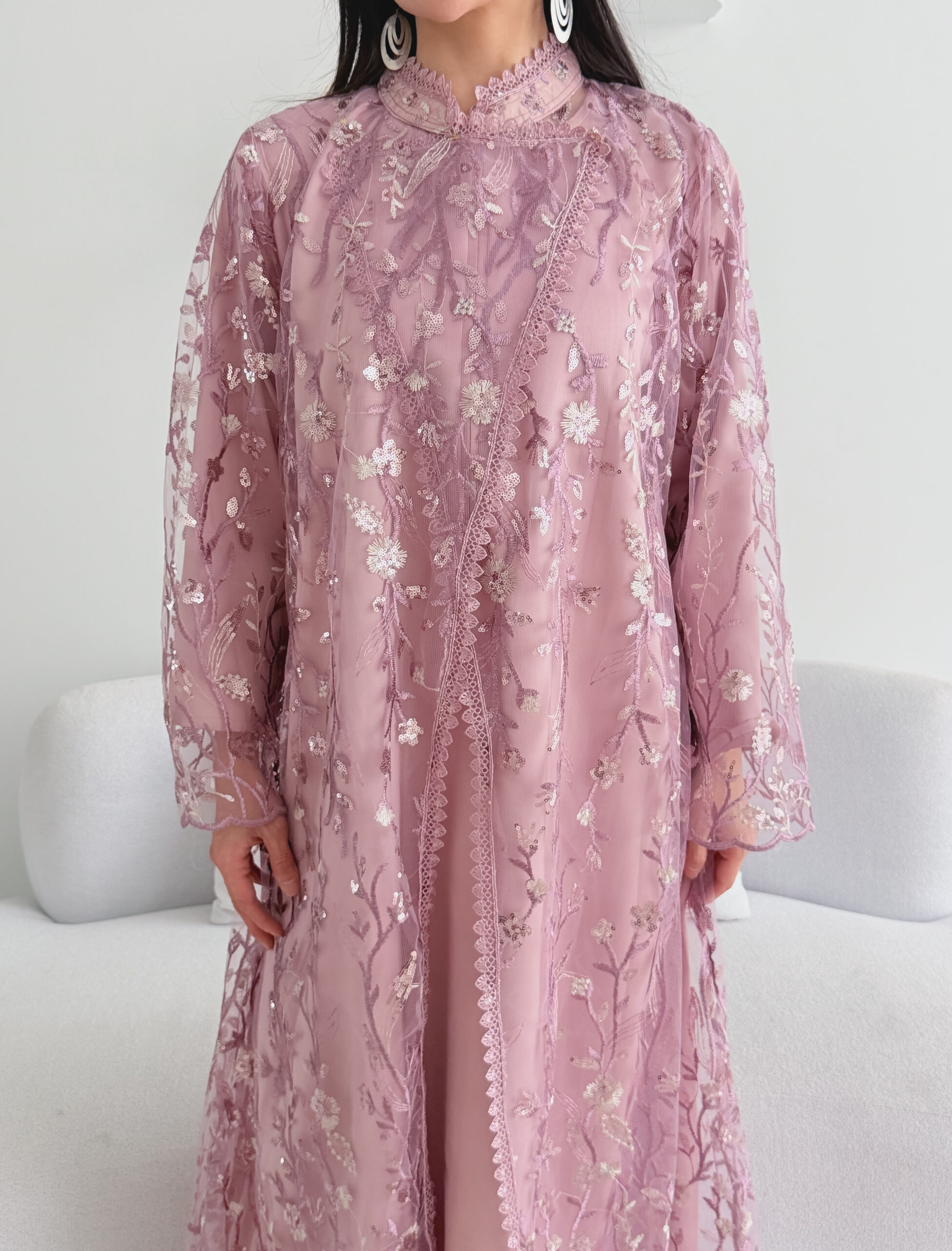 Janggan Dress Pink - Image 3